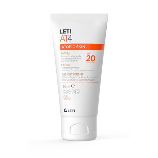 Leti At 4 Crema Facial Spf 20 50 Ml