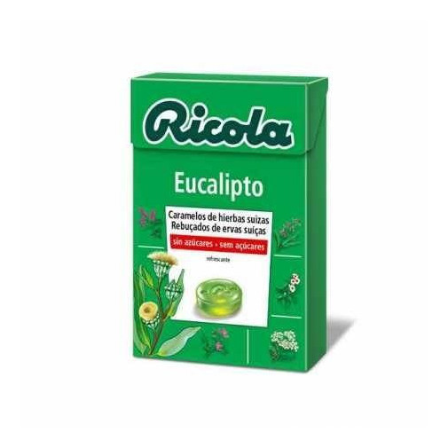 Ricola Caramelos S/A Eucaliptus 50 G