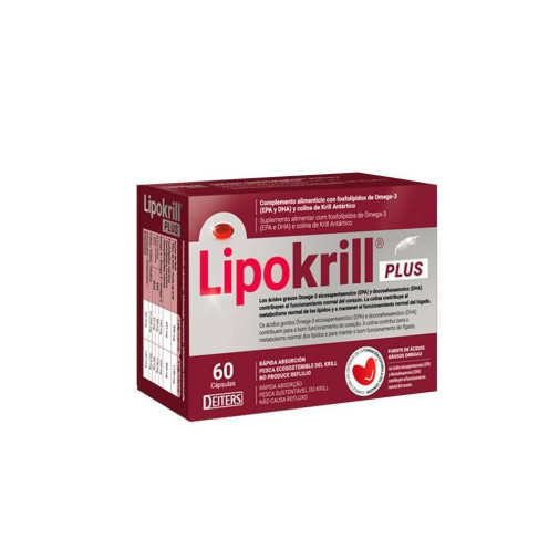 Lipokrill Plus 60 Cápsulas Deiters