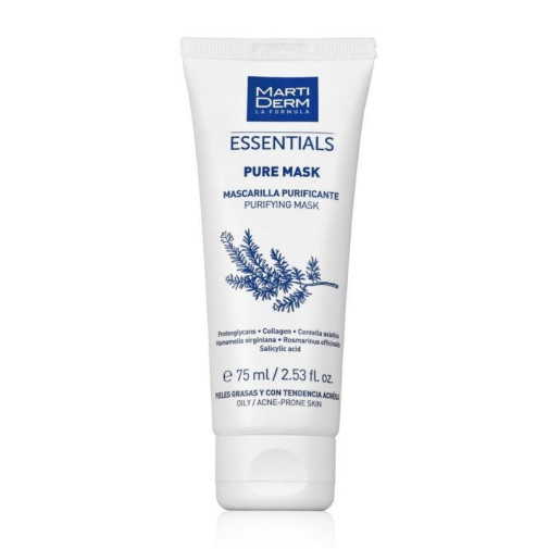 Pure Mask Mascarilla Piel Mixta/Grasa/Acneica 75 Ml Martiderm