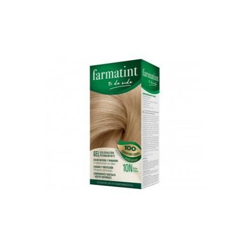 Farmatint Gel 10 N Rubio Platino 135 Ml