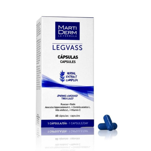 Martiderm Legvass Oral 60 Capsulas
