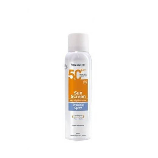 Sun Screen Spf50 + Spray Solar Invisible 150 Ml Frezyderm