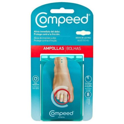 Compeed Ampollas En Dedos Pies 8 Und.