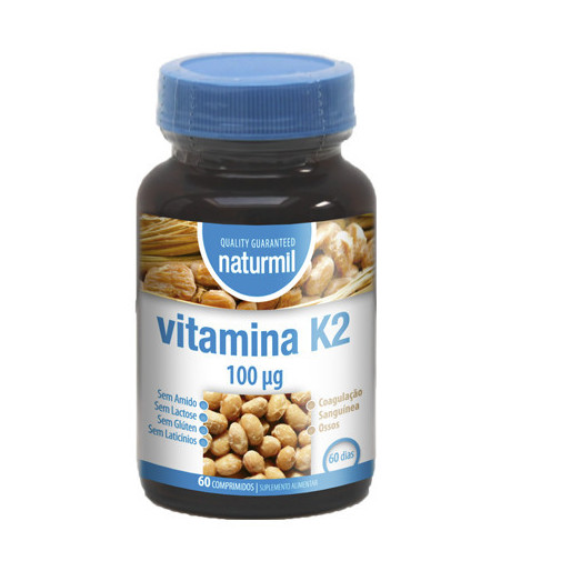 Vitamina K2 60 Comprimidos Naturmil