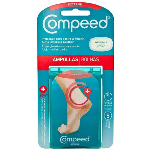 Compeed Ampollas Extreme Medianas 5 Uds
