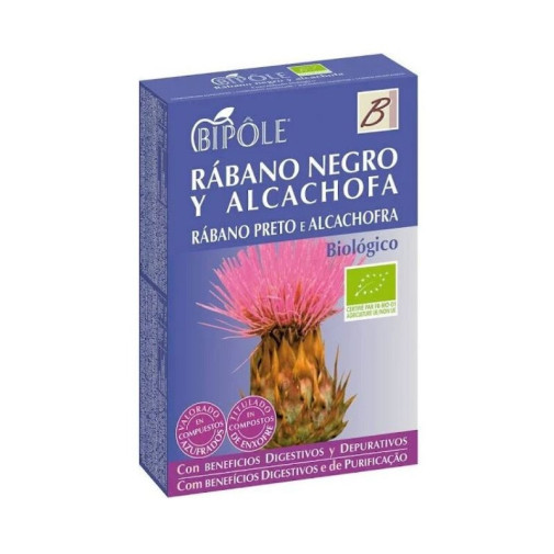 Bipole Rabano Negro + Alcachofa 20 Ampollas Intersa