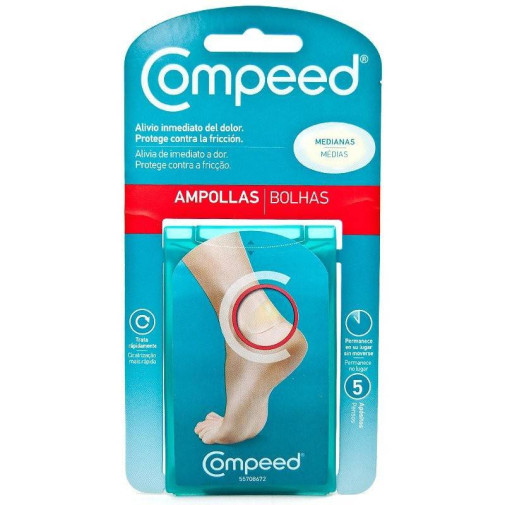 Compeed Ampollas Medianas 5 Unidades