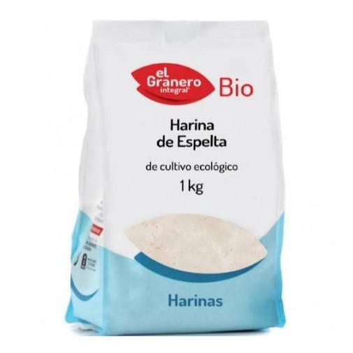 Harina Espelta Blanca Bio 1 Kg El Granero