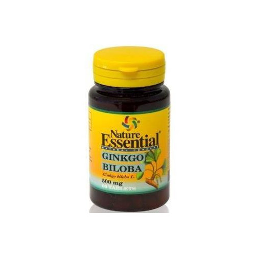 Ginkgo Biloba 500 Mg 60 Comprimidos Nature Essential