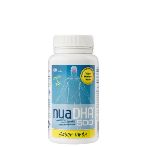 Nuadha 500 Mg Limon 30 Cápsulas Masticables Nua