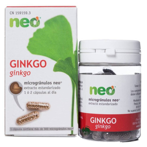 Ginkgo Biloba Microgranulos Neo 45 Cápsulas