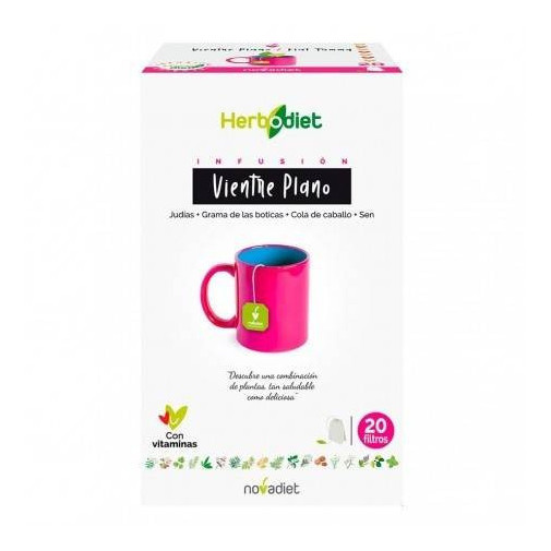 Herbodiet Vientre Plano 20 Filtros Novadiet