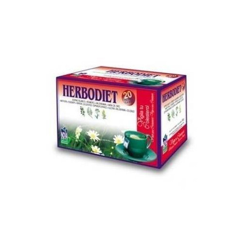 Herbodiet Vigila Colesterol 20 Filtros Novadiet