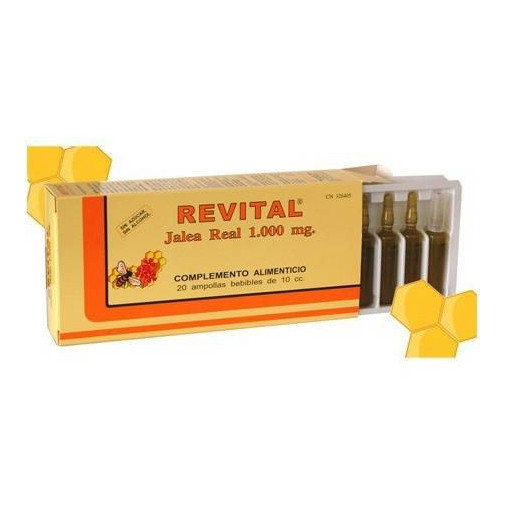 Revital Jalea Real 20 Ampollas Bebibles