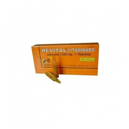 Revital Jalea Real + Vitaminas 20 Amp