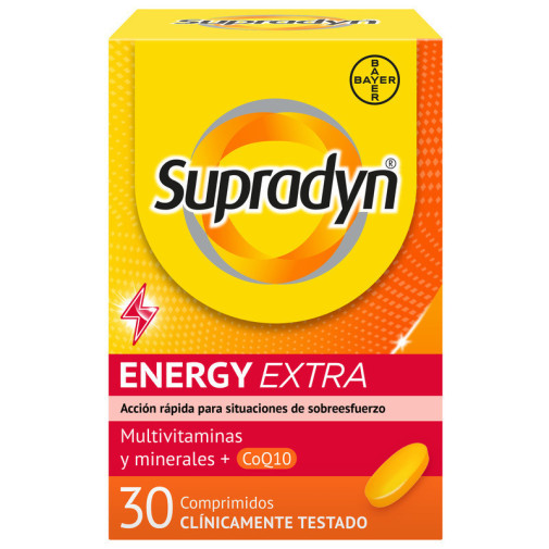 Supradyn Energy Extra 30 Comprimidos