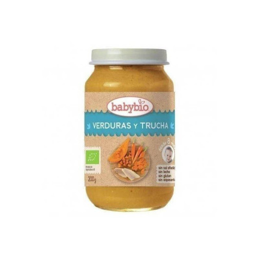 Babybio Potito De Verduras Y Trucha 200 Gr