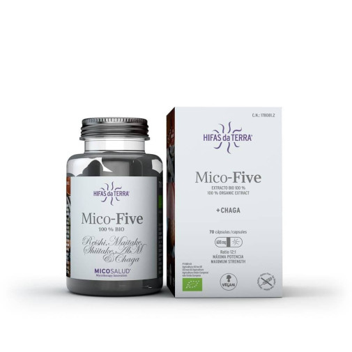 Mico Five Inmuno 70 Capsulas Hifas Da Terra