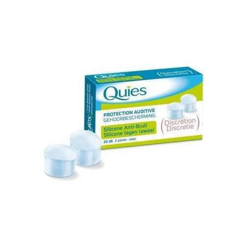 Tapones Antiruido Silicona 6 Unidades Quies