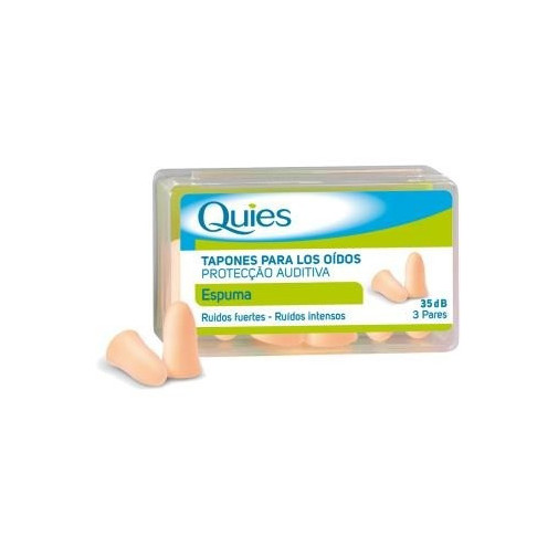 Tapones Espuma Color Carne 6 Unidades Quies