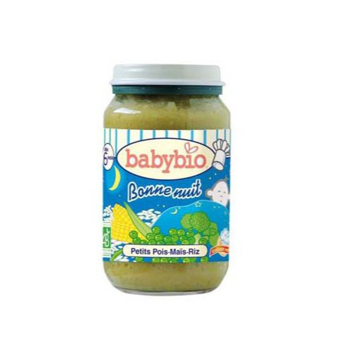 Babybio Potito De Guisantes Maiz Y Arroz 200 Gr