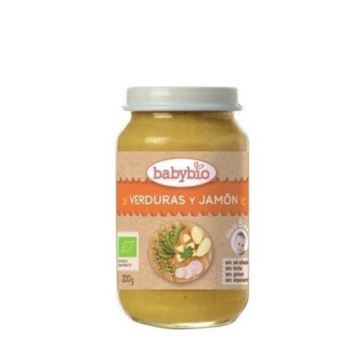 Babybio Potito Verduras Y Jamon 200 Gr Babybio