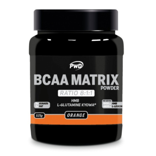 Bcaa Matrix Sabor Naranja 525 Gr Pwd Nutrition