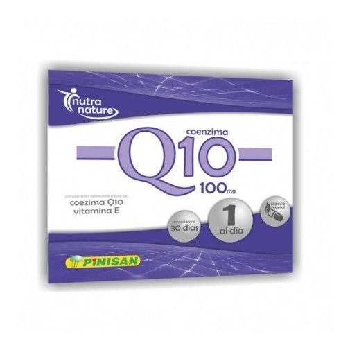 Coenzima Q10 100 Mg 30 Cápsulas Pinisan