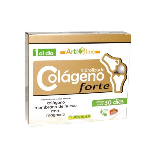 Colageno Hidrolizado Forte 30 Cápsulas Pinisan