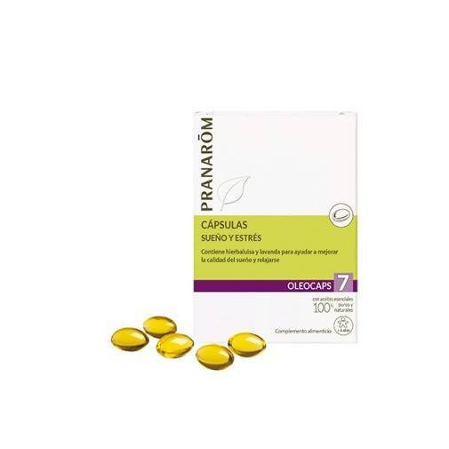 Oleocaps 7 Sueño Y Relajacion 30 Cápsulas Pranarom