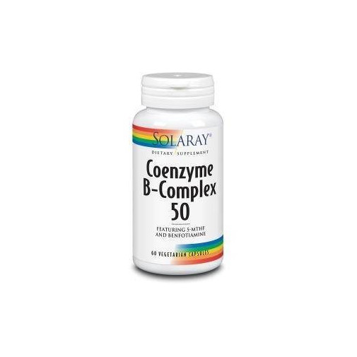 Coenzyme B Complex 50 60 Cápsulas Solaray