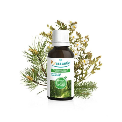 Mezcla De 4 Aceites Esenciales Para Paseo Por El Bosque 30 Ml Puressentiel