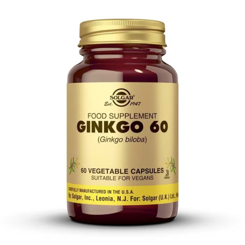 Solgar Ginkgo 60 60 Cápsulas Vegetales