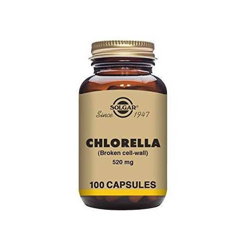 Chlorella 520 Mg 100 Cápsulas Solgar