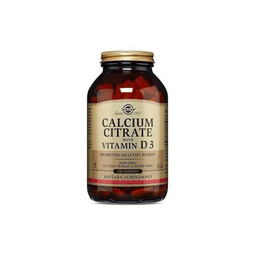 Citrato De Calcio 240 Comprimidos Solgar