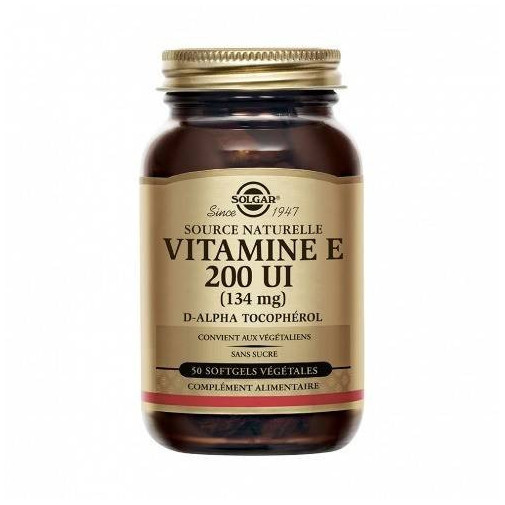 Vitamina E 200 Ui 50 Cápsulas Solgar