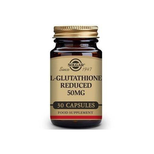 L Glutation 50 Mg 30 Cápsulas Solgar