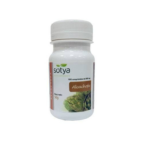 Alcachofa 100 Comprimidos 500 Mg Sotya