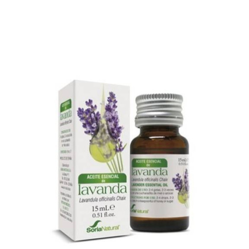Aceite Esencial De Lavanda 15 Ml Soria Natural
