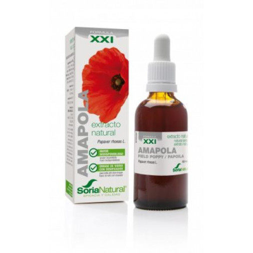 Extracto Amapola 50 Ml Siglo Xxi Soria Natural