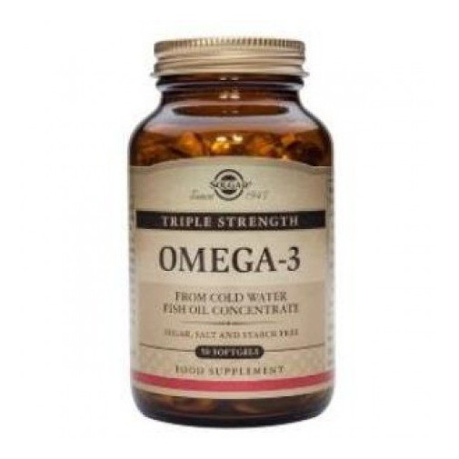 Omega 3 Alta Concentracion Double Strength 30 Perlas Solgar