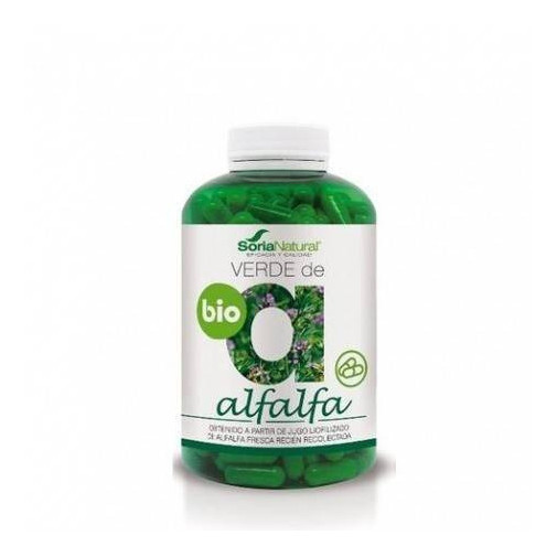 Verde Alfalfa 80 Cápsulas Soria Natural
