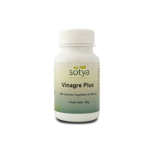 Vinagre Plus 550 Mg 100 Cápsulas Sotya