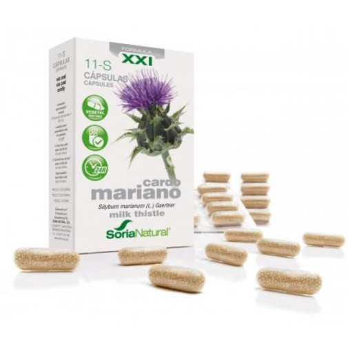 Capsulas 11 S Cardo Mariano Soria Natural