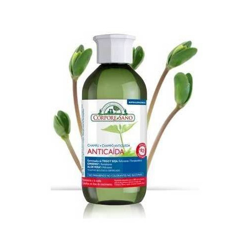 Champu Anticaida Con Germen De Trigo Y Soja 300 Ml Corpore Sano