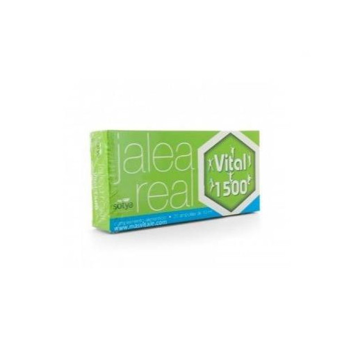 Jalea Real Vital 1500 10 Ml Ampollas De Vidrio 20 Unidades Sotya