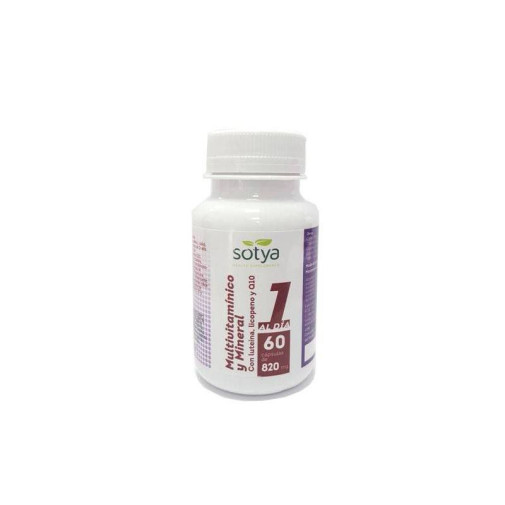 Multivitaminico Y Mineral 820 Mg 60 Cápsulas Sotya