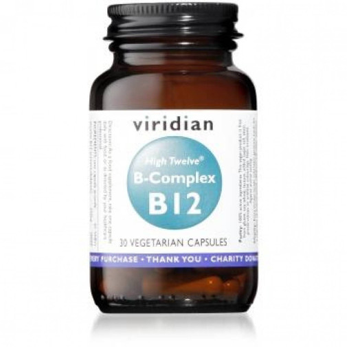 High Twelve B12+B Complex 30 Cápsulas Viridian