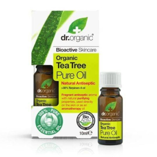 Aceite Puro De Arbol Del Te Organico 10 Ml Dr. Organic